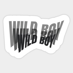 Wild Boy Classic Sticker